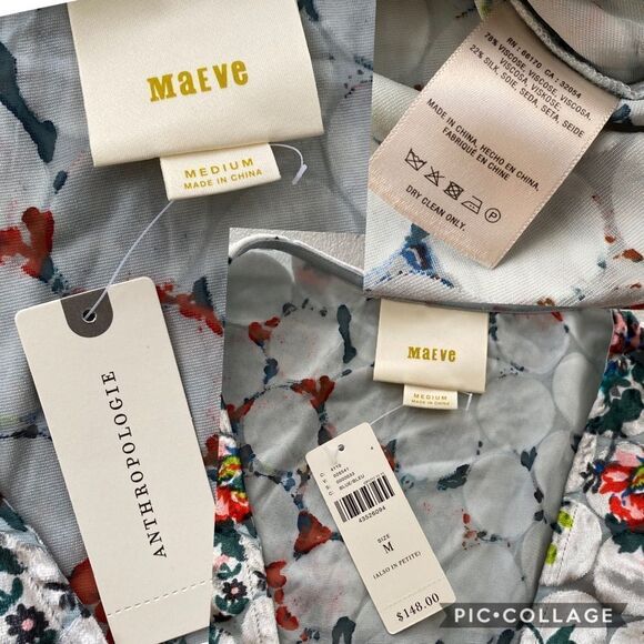 Anthropologie Maeve Umi Silk Velvet Kimono Top NWT - Picture 2 of 8